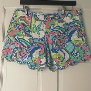 Lilly Pulitzer Conch Republic The Buttercup shorts size 6